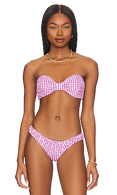 Product image of Caroline Constas Maria Bikini Top. Click to view full details