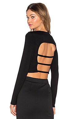 Clayton Mila Top in Black