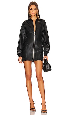 Corsette Leather Dress Ceren Ocak $810 