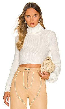 Product image of Camila Coelho Cesare Cropped Sweater. Click to view full details