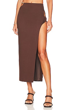 Product image of Camila Coelho Holly Midi Skirt. Click to view full details