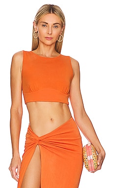 Product image of Camila Coelho Fellie Crop Top. Click to view full details