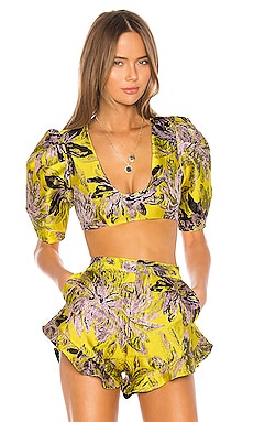 Product image of Camila Coelho Kahlo Crop Top. Click to view full details