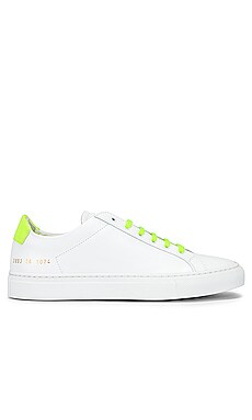 

Кроссовки retro low fluo - Common Projects, Белый, Короткие