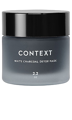 White Charcoal Detox Mask Context $23 