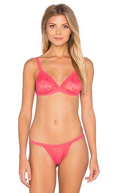 Cosabella Never Say Never Dreamie Triangle Soft Bra in Paradise Pink