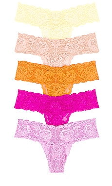 Never Say Never Cutie 5 Pack Cosabella $115 NEW