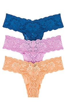 Never Say Never Cutie 3 Pack Thongs Cosabella