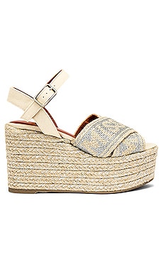 

Сандалии engie - Castaner, Беж, Танкетка