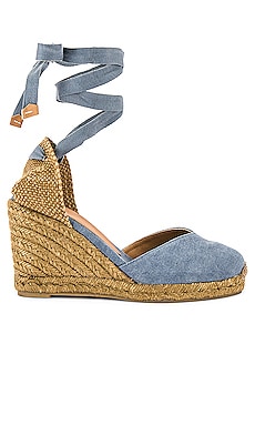 Castaner Chiara Wedge in Jeans Claro | REVOLVE