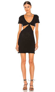 Cult Gaia Billie Knit Dress in Black | REVOLVE
