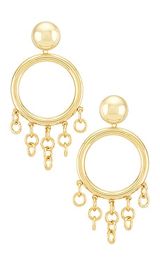 Cult Gaia Jasmin Dangle Earrings in Gold | REVOLVE