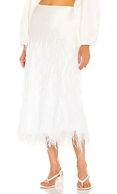 Cult Gaia Laurence Skirt in Off White