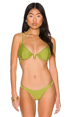 Product image of Cult Gaia Emilia Bikini Top. Click to view full details