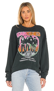

Свитшот ramones today your love - DAYDREAMER, Черный, Свитшоты и худи