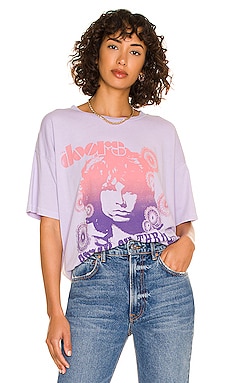 DAYDREAMER the Doors Other Side Merch Tee in Lilac Haze | REVOLVE