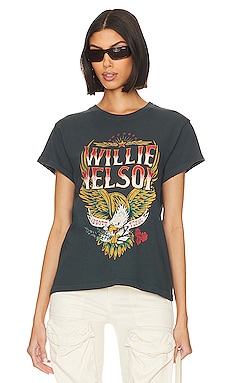 Texas Willie Women's Crystal Tee – Willie Nelson Shop