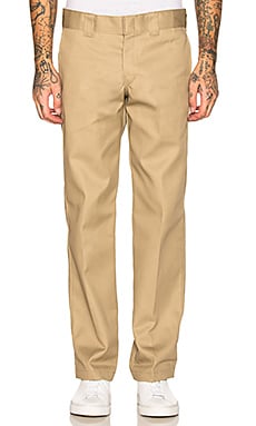 

Брюки slim fit work - Dickies, Цвет загара, Слаксы и Саржа