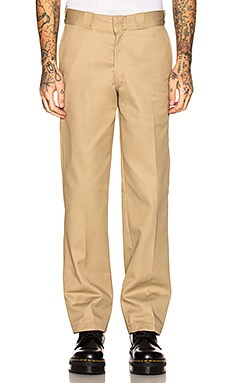 

Брюки 874 work - Dickies, Беж, Слаксы и Саржа