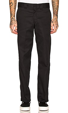 

Брюки slim fit work - Dickies, Черный, Слаксы и Саржа