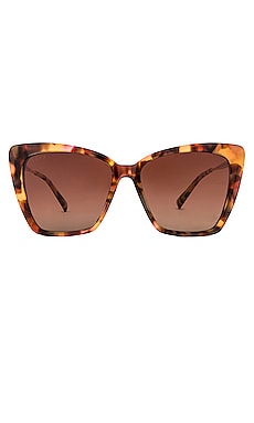 DIFF EYEWEAR Becky II in Lotus Tortoise & Brown Gradient | REVOLVE