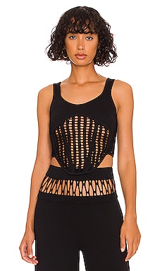 Product image of Dion Lee Net Crochet Top. Click to view full details