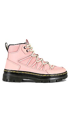 お得正規店】 Dr Martens Buwick extra tough boots with pink laces