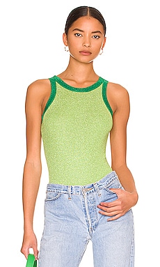 Revolve Donna Abbigliamento Top e t-shirt Body . Size L Green Dawson Bodysuit in also in M, S, XL, XS 
