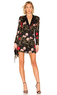 donna mizani stardust mini dress