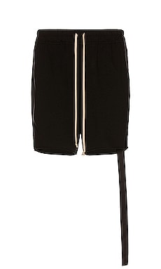 Product image of DRKSHDW by Rick Owens Trucker Cut Offs Shorts. Click to view full details