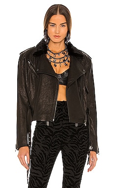 Iggy Leather Jacket DUNDAS x REVOLVE $328 