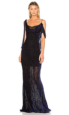 

Вечернее платье с узлом - Diane von Furstenberg, Фиолетовый, Платья