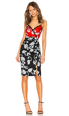 Dvf ebony shop midi dress