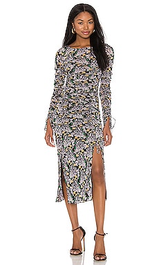 

Платье corinne - Diane von Furstenberg, Черный, В цветочек