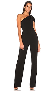 Diane von Furstenberg Knot Jumpsuit in Black | REVOLVE