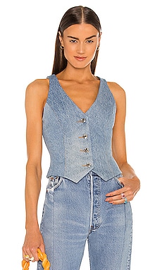 Product image of EB Denim Ava Vest. Click to view full details