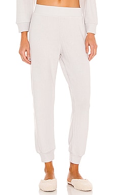 Alexander Wang Waffle Jogger Pant in White