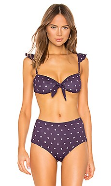 

Верх купальника dotty lily - eberjey, Фиолетовый, Бандо