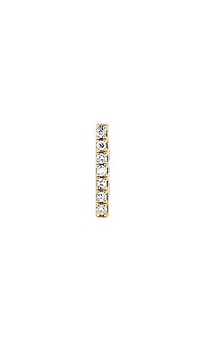 Diamond Mini Bar Stud Earring EF COLLECTION $175 BEST SELLER