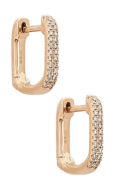 Product image of EF COLLECTION Mini Lola Huggie Earring. Click to view full details