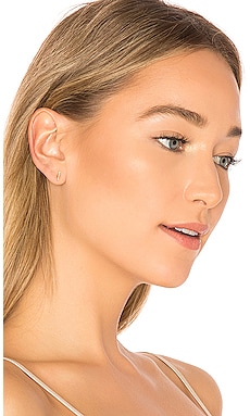 

Серьги - EF COLLECTION, Металлический золотой, Драгоценные металлы и камни