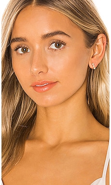 

Серьги - EF COLLECTION, Металлический золотой, Утонченные украшения