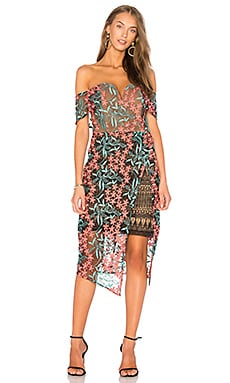 ELLIATT Creation Midi Dress in Embroidered Floral