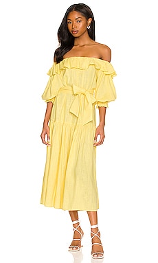 ELLIATT Beatrice Dress in Lemon | REVOLVE