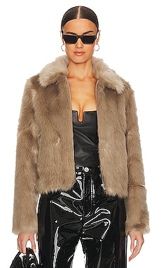 Willow Faux Fur JacketEna Pelly$270