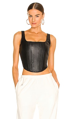 Leather Bustier Ena Pelly $278 