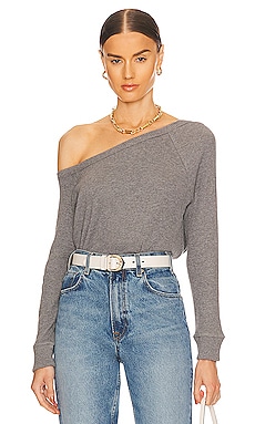 Thermal Cuffed Off Shoulder Top Enza Costa $165 