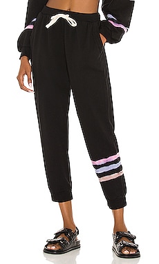 Abbot Kinney Sweatpant Electric & Rose $115 