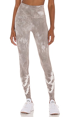 Beyond Yoga Spacedye Outlines High Waisted Midi Legging in Birch