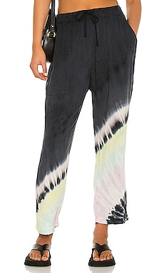 Electric & Rose Astor Pant in Onyx, Lavender & Glow | REVOLVE